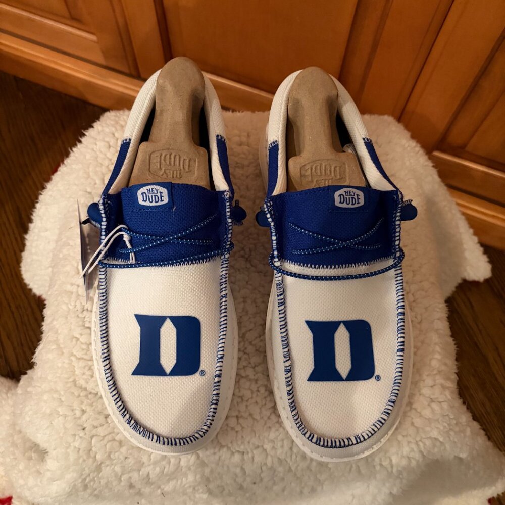 Brand New HEYDUDE Duke University Edition — Rep Duke in comfort & style